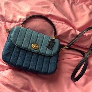 Coach Denim Crossbody Bag